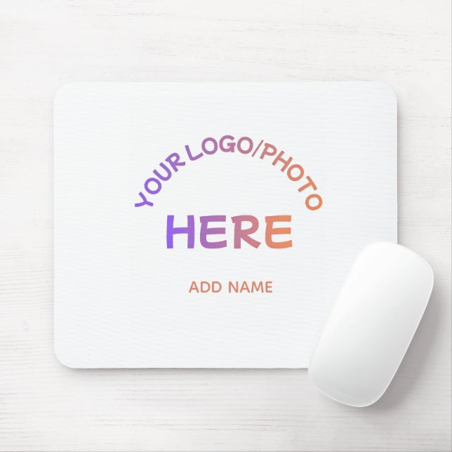 Benutzerdefinierte Schullogo-Text-Schreibtischmaus Mousepad (Mit Mouse)