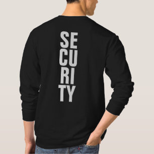 Benutzerdefinierte schwarz-weiße Mens-Sicherheitsv T-Shirt