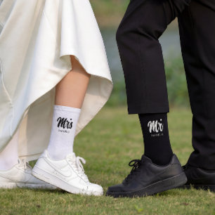 Benutzerdefinierte schwarze Herren-Hochzeits-  Socken