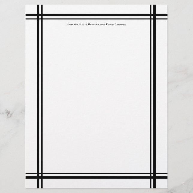 Benutzerdefinierte schwarze Schreibweise mit/ Unte (Vorderseite)