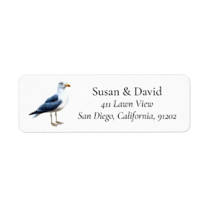 Benutzerdefinierte Seagull-Nautical-Bird-Themed