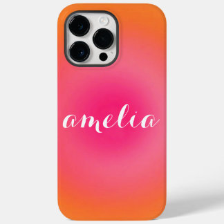 Benutzerdefinierte Serif Name Handyhülle – Fetter  Case-Mate iPhone 14 Pro Max Hülle