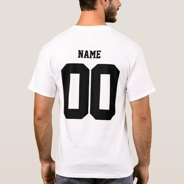 Benutzerdefinierte Shirts der Familie, Name bedeut (Rückseite)