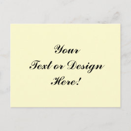 Benutzerdefinierte Signatur Matte Postcard - Sleek Postkarte