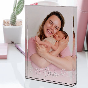 Benutzerdefinierte Skript-Overlay-Liebe Fotoblock