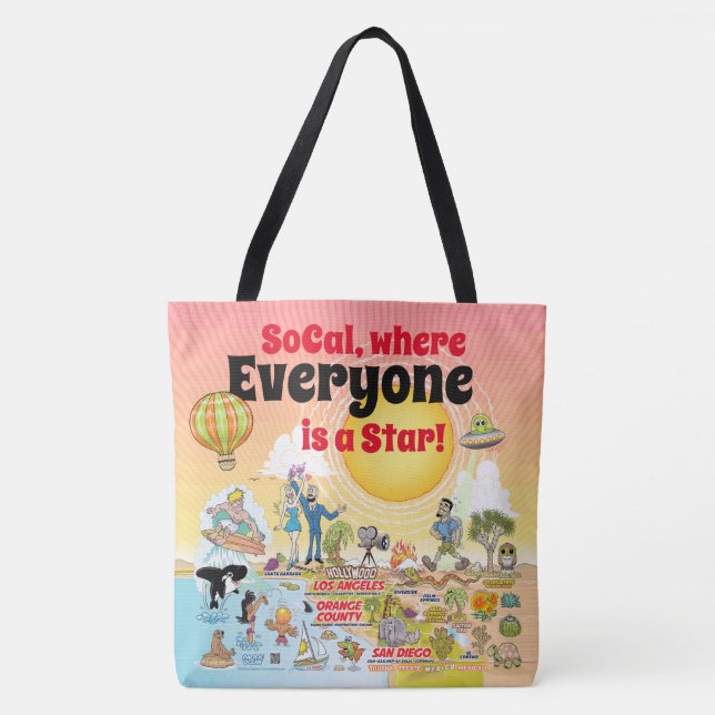 Benutzerdefinierte SoCal-Tasche (Vorderseite)