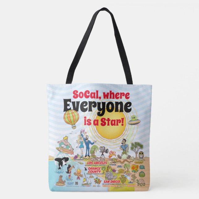 Benutzerdefinierte SoCal-Tasche (Vorderseite)