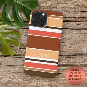 Benutzerdefinierte Sommer Orange Koralle Pfirsich iPhone 16 Pro Max Hülle