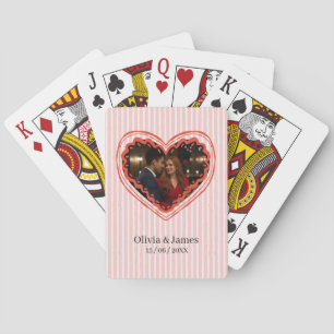 Benutzerdefinierte Spielkarten Valentinstag