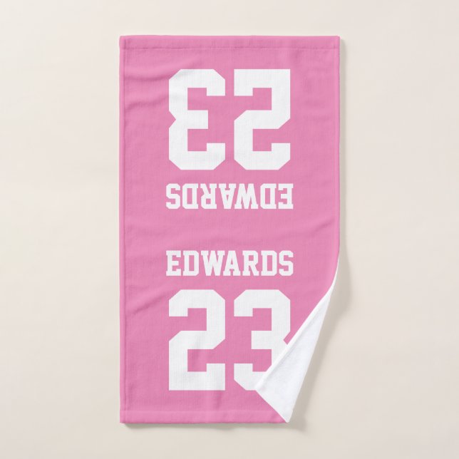 Benutzerdefinierte Sportarten mit Namen Handtuch (Handtuch)