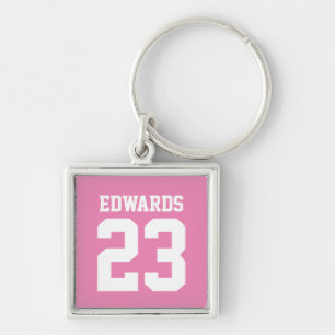 Benutzerdefinierte Sportarten mit Namen Schlüsselanhänger