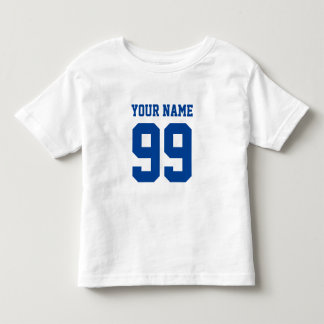 Benutzerdefinierte Sportfußballjersey für Kleinkin Kleinkind T-shirt