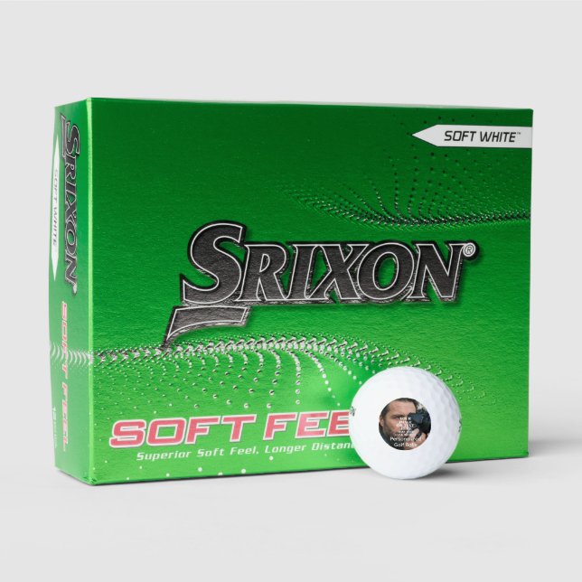 Benutzerdefinierte Srixon Soft Feel - Personalisie Golfball (Verpackung)