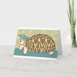 Benutzerdefinierte Star Tortoise Abschluss Card 4 Karte