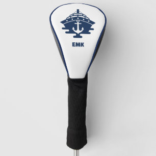 Benutzerdefinierte Strandkreuzfahrt Nautilusanker Golf Headcover