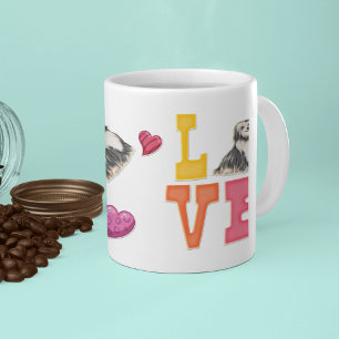 Benutzerdefinierte süße Havanese-Hundefreunde zum  Kaffeetasse