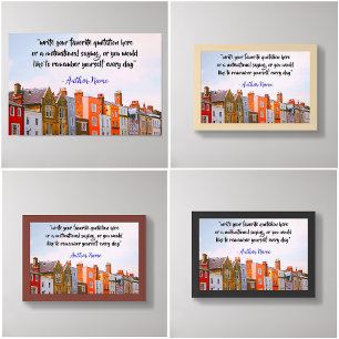 Benutzerdefinierte tägliche Zitate / Erstelle dein Poster