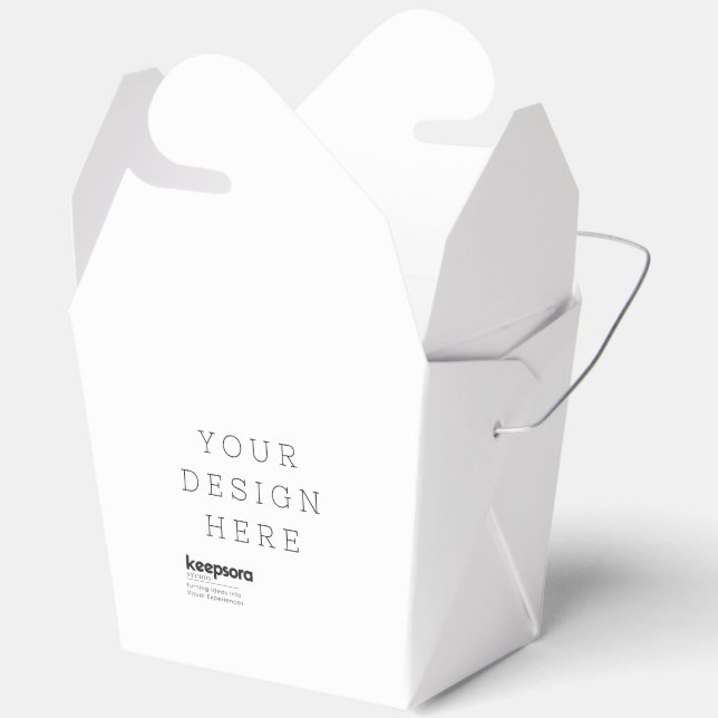 Benutzerdefinierte Take-Out-Papier-Geschenkbox Geschenkschachtel (Offen)