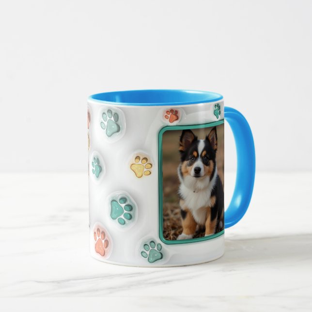 Benutzerdefinierte Tasse für Hunde (VorderseiteRechts)
