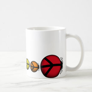 Benutzerdefinierte Tasse Kaffeetasse Marienkäfer F