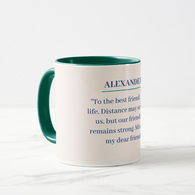 Benutzerdefinierte Tasse mit Ihrem Text für Ihren  (Von Creator hochgeladen)