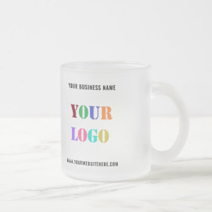 Benutzerdefinierte Tasse von Firmenlogos und Textw