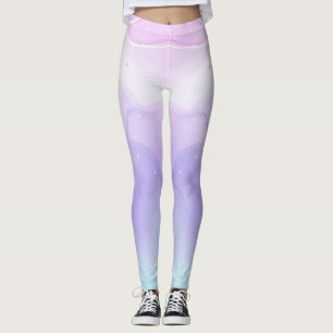 Benutzerdefinierte Teal-Band-Bein-Capri-Leggings m Leggings