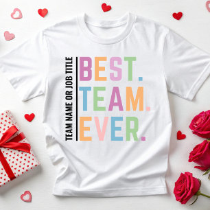 Benutzerdefinierte Teammitglieder mit den besten T T-Shirt