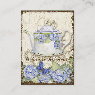 Benutzerdefinierte Teecafé elegante Visitenkarten Visitenkarte