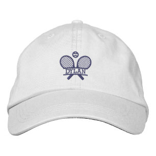 Benutzerdefinierte Tennisschläger Personalisiert Bestickte Baseballkappe