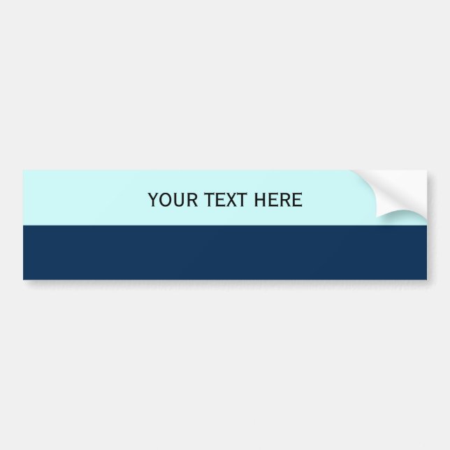 Benutzerdefinierte Text-, Bild- und Hintergrundfar Autoaufkleber (Vorne)