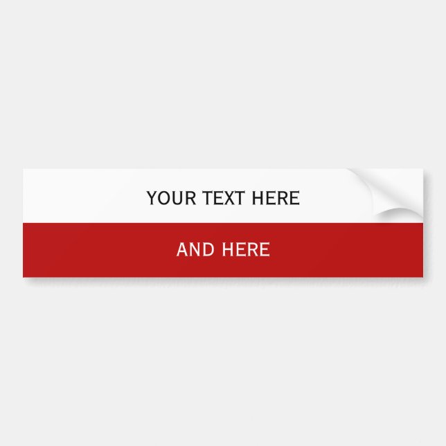 Benutzerdefinierte Text-, Bild- und Hintergrundfar Autoaufkleber (Vorne)