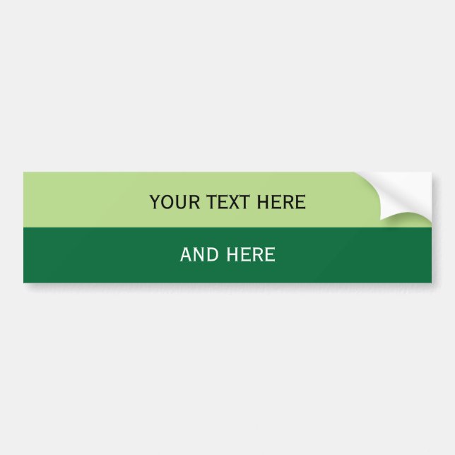 Benutzerdefinierte Text-, Bild- und Hintergrundfar Autoaufkleber (Vorne)