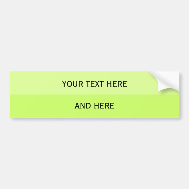 Benutzerdefinierte Text-, Bild- und Hintergrundfar Autoaufkleber (Vorne)