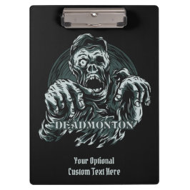 Benutzerdefinierte Text-DEADMONTON-Zwischenablage Klemmbrett