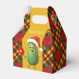 Benutzerdefinierte Text-Kundgebung von Santa Pickl Geschenkschachtel