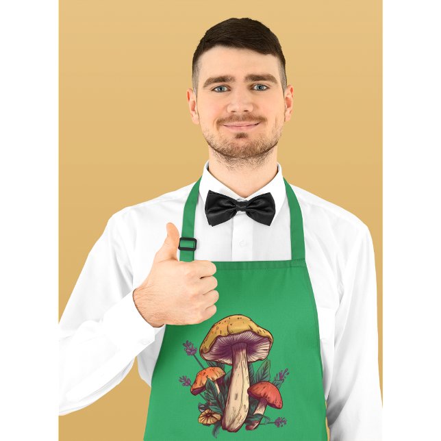 Benutzerdefinierte Text-Mushroom-Lover-Schürze Schürze (Von Creator hochgeladen)