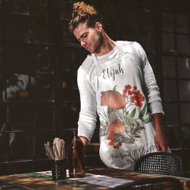 Benutzerdefinierte Text-Mushroom-Lover-Schürze Schürze