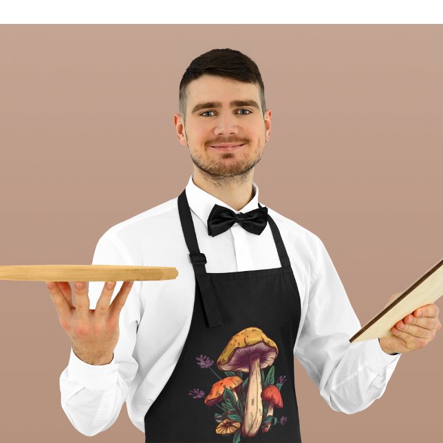 Benutzerdefinierte Text-Mushroom-Lover-Schürze Schürze (Von Creator hochgeladen)