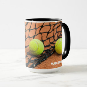 Benutzerdefinierte Text-Tennisbälle Tasse