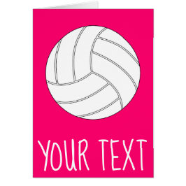 Benutzerdefinierte Text- und Color-Volleyball-Spie