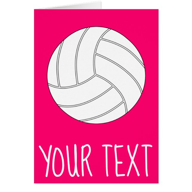 Benutzerdefinierte Text- und Color-Volleyball-Spie (Vorne)