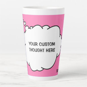 Benutzerdefinierte Textfeld, Name und Farbtabelle Milchtasse