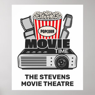 Benutzerdefinierte Textlaufzeit Poster