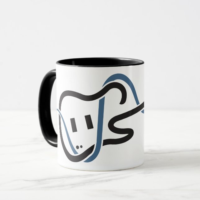 Benutzerdefinierte Textsymbole Tasse (Vorderseite Links)