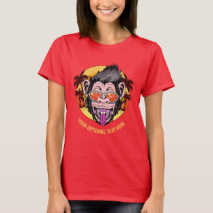 Benutzerdefinierte Textzeichenbekleidung T-Shirt