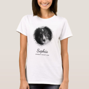 Benutzerdefinierte Tierfoto-Vorlage & Benutzerdefi T-Shirt