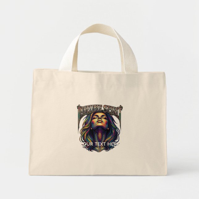Benutzerdefinierte Tiny Tote Mini Stoffbeutel (Vorne)