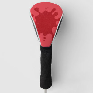Benutzerdefinierte Tomatenrote Golf Driver Abdecku Headcover