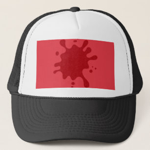 Benutzerdefinierte Tomatenrote Spritz-Trucker-Mütz Truckerkappe